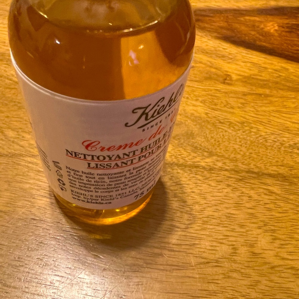 Kiehl never used oil cleanser
